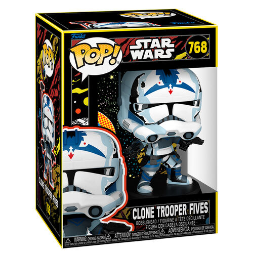 * PRÉ-RESERVA * Funko POP! Star Wars Clone Trooper Fives #768