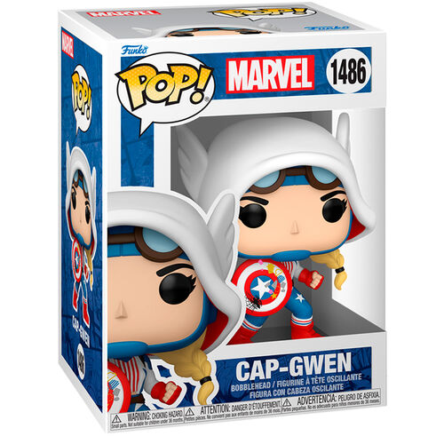 * PRÉ-RESERVA * Funko POP! Marvel Cap-Gwen #1486