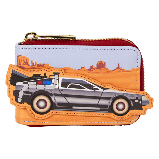 Porta Cartões Back to the Future 40th Anniversary Delorean Accordion card holder