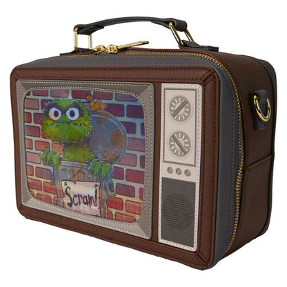 Mala de ombro Loungefly Sesame Street Retro TV Lenticular shoulder bag