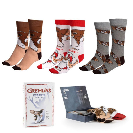 Cerdá 3-Pair Pack of Adult Gremlins Socks