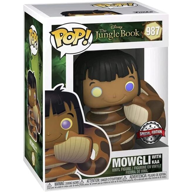 Disney The Jungle Book Mowgli With Kaa #987 Exclusive