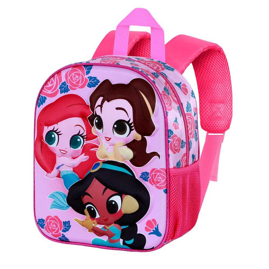 Karactermania Mochila 3D Flowers Princesas Disney 31cm