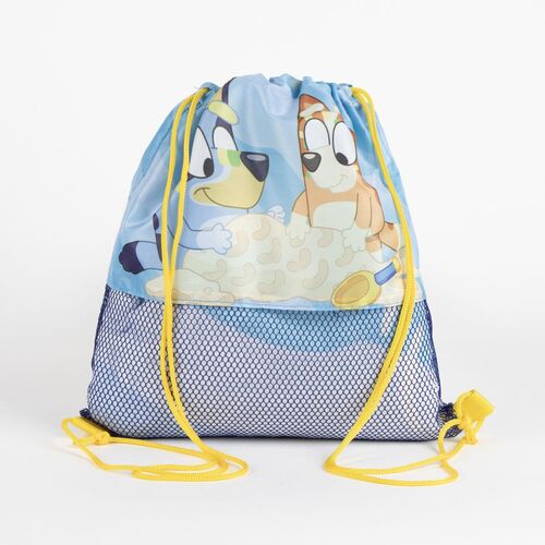 Conjunto de toalla Cerdá + Bolsa de playa + Gorra Bluey