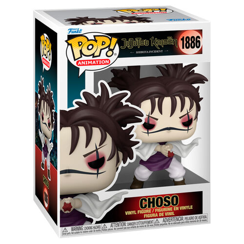 * PRÉ-RESERVA * Funko POP! Animation Jujutsu Kaisen Choso #1886