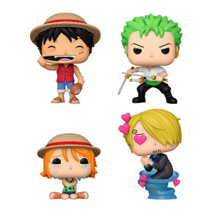 Funko Pop! One Piece Monkey D. Luffy / Roronoa Zoro / Nami / Sanji Pop! 4 Pack Exclusive