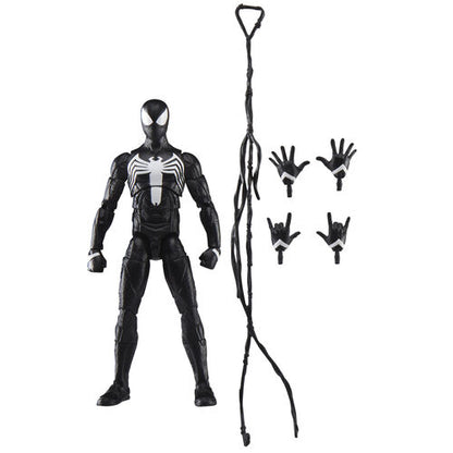 Figura de Peter Parker con traje negro de Spider-Man 2 de Hasbro Marvel Legends, 15 cm