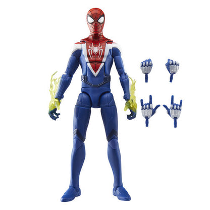 Figura de Hasbro Marvel Legends Spider-Man 2 Miles Morales con traje mejorado de 15 cm