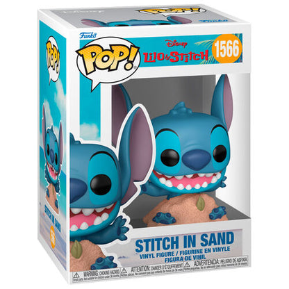 * PRÉ-RESERVA * Funko POP! Disney Lilo & Stitch Stitch in Sand #1566