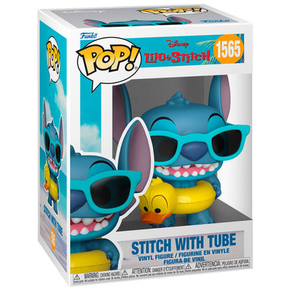 * PRÉ-RESERVA * Funko POP! Disney Lilo & Stitch Stitch with Tube #1565