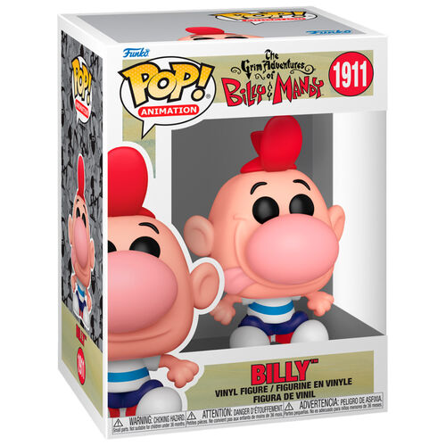 * PRÉ-RESERVA * Funko POP! Animation The Grim Adventures of Billy & Mandy Billy #1911