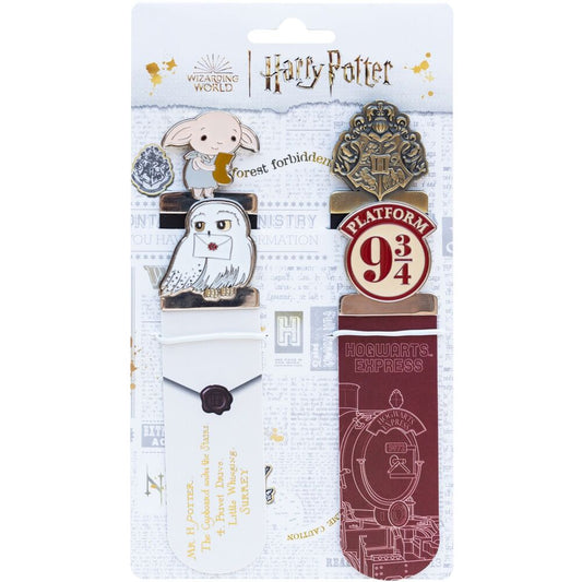 Erik Conjunto 4 Marcadores de Livros Harry Potter