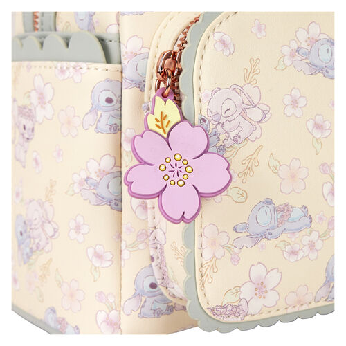 Mochila Loungefly Disney Stitch Cherry Blossom bakcpack 26cm