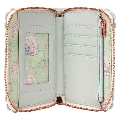 Carteira Loungefly Disney Stitch Cherry Blossom wallet