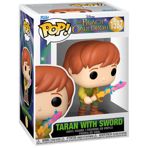 * PRÉ-RESERVA * Funko POP! Disney The Black Cauldron Taran with Sword #1587