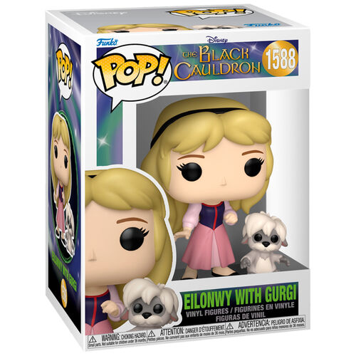 * PRÉ-RESERVA * Funko POP! Disney The Black Cauldron Eilonwy with Gurgi #1588