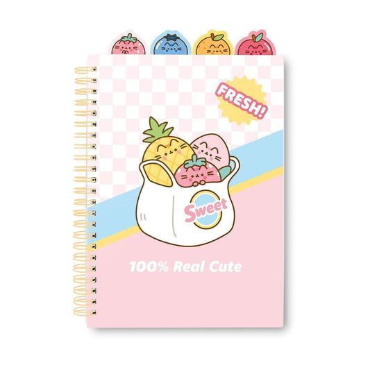 Erik Caderno A5 Pusheen Fruits