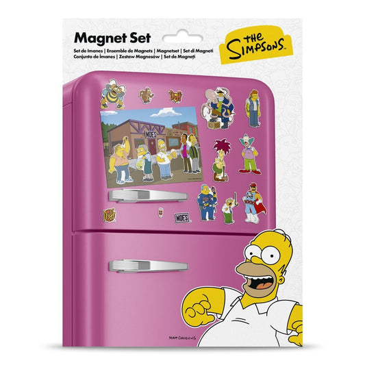Erik Set Imanes troquelados Taberna de Moe Los Simpsons