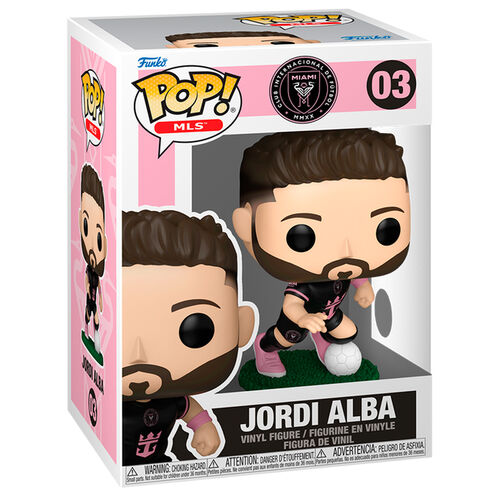 * PRÉ-RESERVA * Funko POP! Football MLS Inter Miami CF Jordi Alba #03