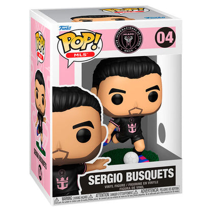 * PRÉ-RESERVA * Funko POP! Football MLS Inter Miami CF Sergio Busquets #04