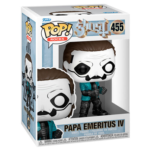 * PRÉ-RESERVA * Funko POP! Rocks Ghost Papa Emeritus IV #455