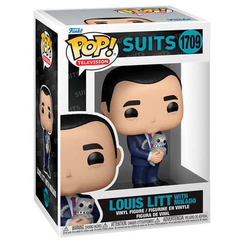 * PRÉ-RESERVA * Funko POP! Television Suits Louis Litt with Mikado #1709