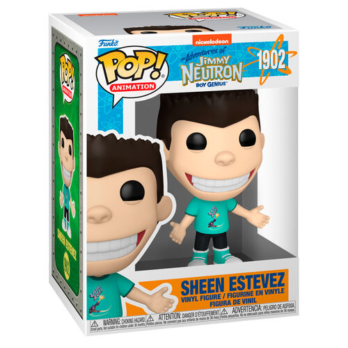 * PRÉ-RESERVA * Funko POP! Animation The Adventures Of Jimmy Neutron Boy Genius Sheen Estevez #1902