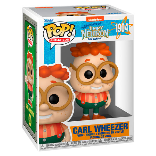 * PRÉ-RESERVA * Funko POP! Animation The Adventures Of Jimmy Neutron Boy Genius Carl Wheezer #1904