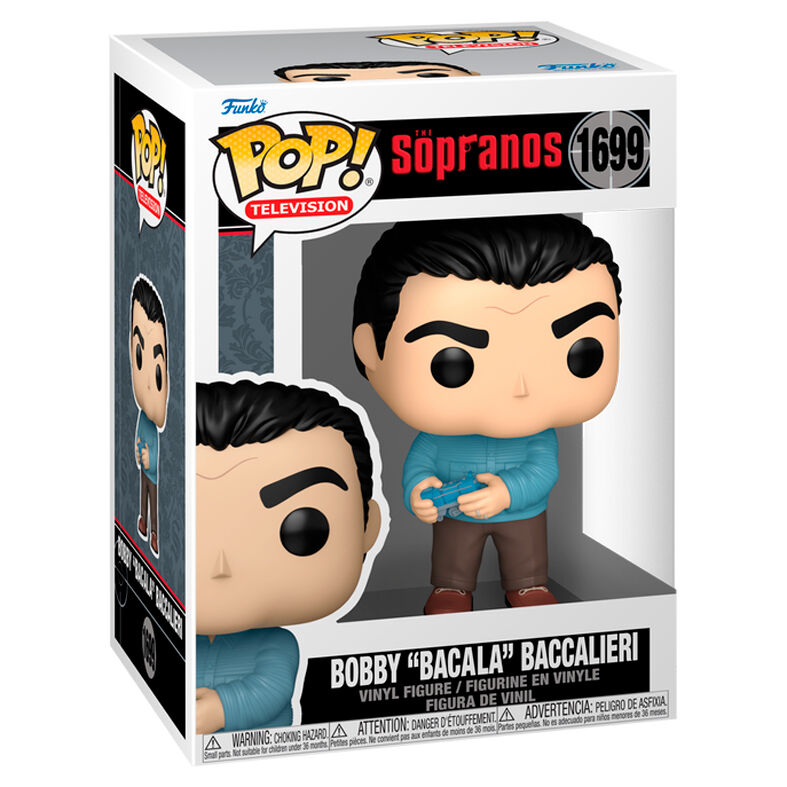 * PRÉ-RESERVA * Funko POP! Television The Sopranos Bobby "Bacala" Baccalieri #1699