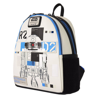 Loungefly Mochila Star Wars R2-D2 backpack 26cm