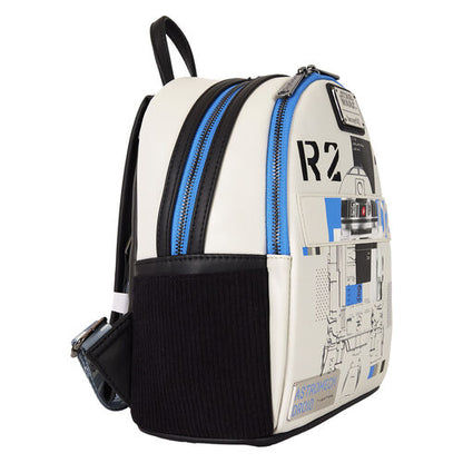 Loungefly Mochila Star Wars R2-D2 backpack 26cm