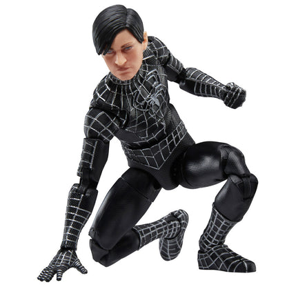 Figura de Spider-Man 3 Symbiote de Hasbro Marvel Legends de 15 cm