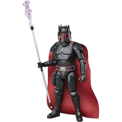 Figura de Hasbro Star Wars: El Mandaloriano Moff Gideon Dark Trooper Armor de 9,5 cm