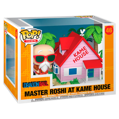 * PRÉ-RESERVA * Funko POP! Town Animation Dragon Ball Master Roshi at Kame House #46