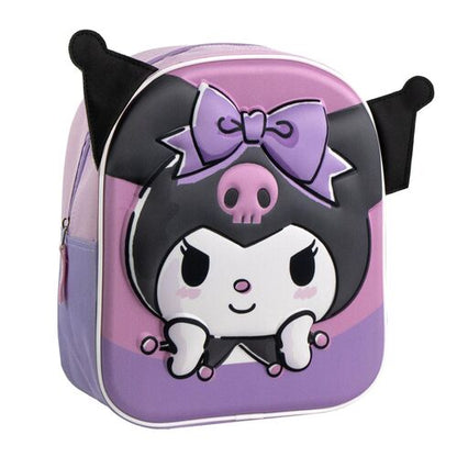 Cerdá Hello Kitty Kuromi 3D Backpack 28cm