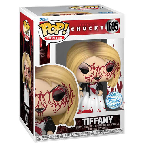 Funko POP! Movies Bride Of Chucky Tiffany (Bloody) #1695 Exclusive