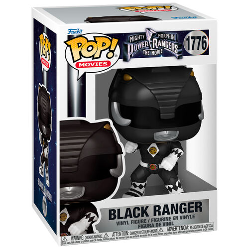 * PRÉ-RESERVA * Funko POP! Movies Mighty Morphin Power Rangers The Movie Black Ranger #1776
