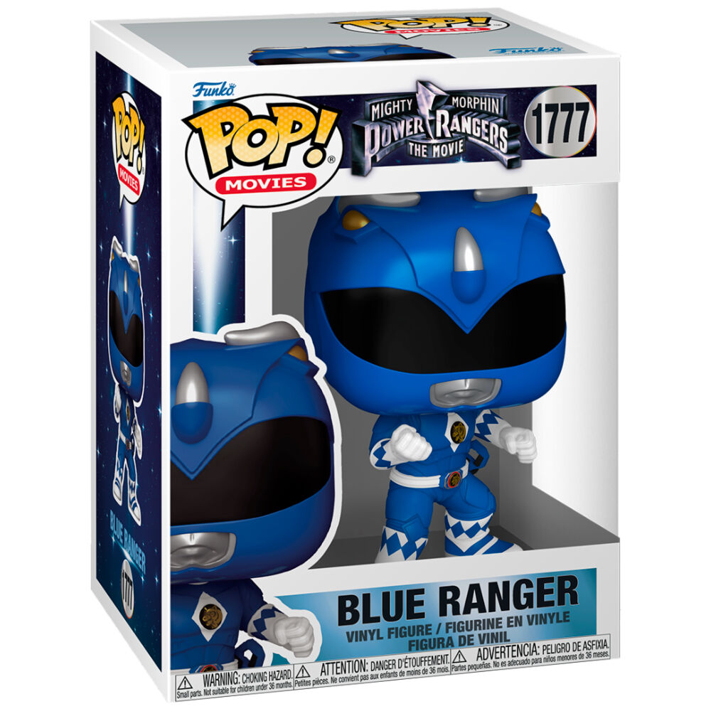 * PRÉ-RESERVA * Funko POP! Movies Mighty Morphin Power Rangers The Movie Blue Ranger #1777