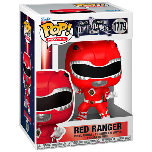 * PRÉ-RESERVA * Funko POP! Movies Mighty Morphin Power Rangers The Movie Red Ranger #1779