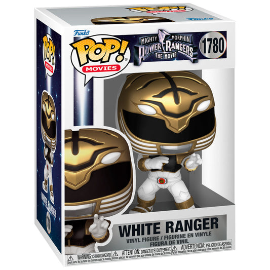 * PRÉ-RESERVA * Funko POP! Movies Mighty Morphin Power Rangers The Movie White Ranger #1780