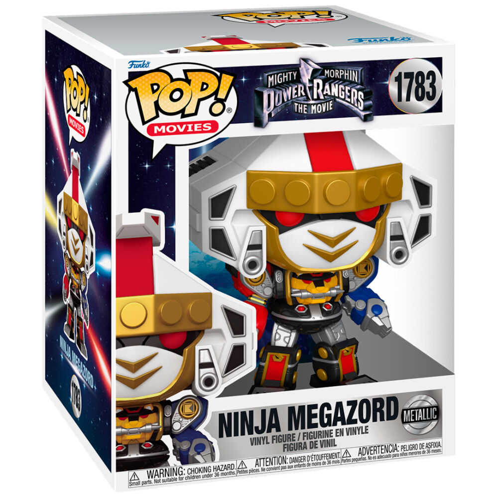 * PRÉ-RESERVA * Funko POP! Movies Mighty Morphin Power Rangers The Movie Ninja Megazord 6