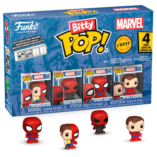 Funko Bitty Pop! Marvel Spider-Man (Peter Parker/Spider-Man)
