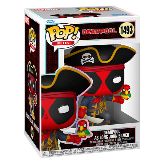 * PRÉ-RESERVA * Funko POP! Plus Marvel Deadpool Deadpool as Long John Silver #1493
