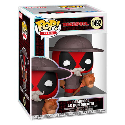 * PRÉ-RESERVA * Funko POP! Plus Marvel Deadpool Deadpool as Don Quixote #1492