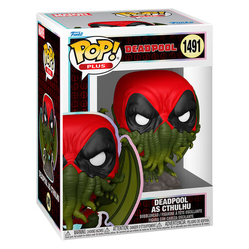 * PRÉ-RESERVA * Funko POP! Plus Marvel Deadpool Deadpool as Cthulhu #1491