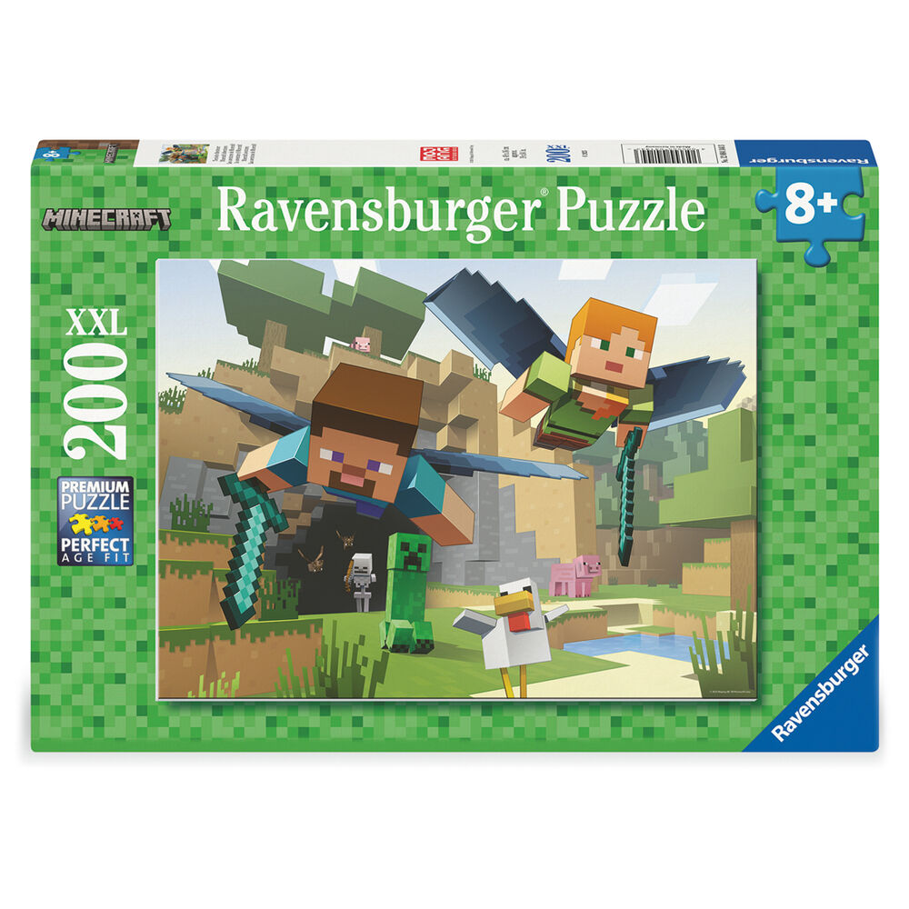 Ravensburger Puzzle Minecraft XXL 200 peças
