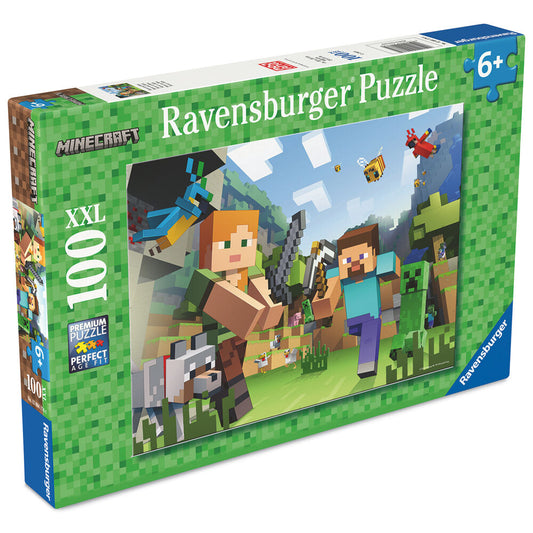 Ravensburger Puzzle Minecraft XXL 100 peças