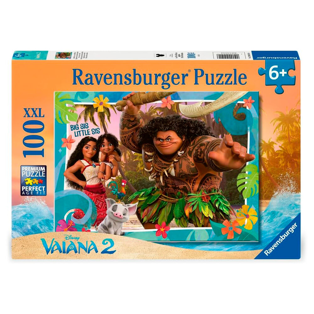 Ravensburger Puzzle Vaiana 2 Disney XXL 100 peças