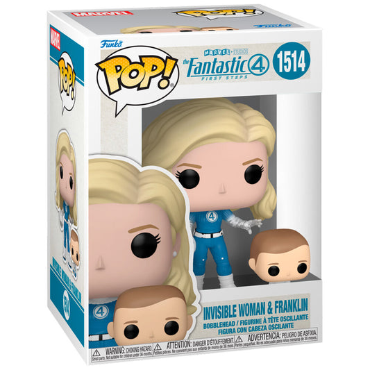* PRE-RESERVE * Funko POP! Marvel The Fantastic 4 Invisible Woman &amp; Franklin