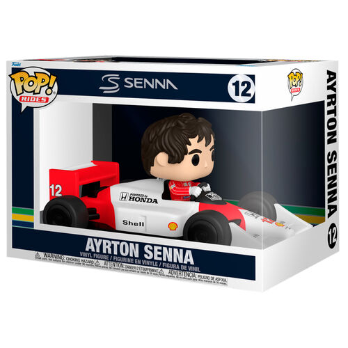 * PRÉ-RESERVA * Funko POP! Rides Racing Senna Ayrton Senna #12